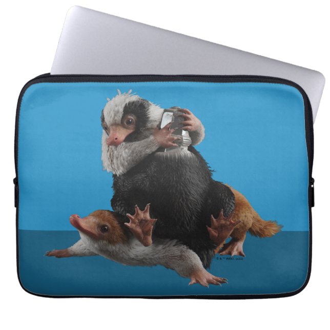 Baby Nifflers zoeken prijs Laptop Sleeve (Voorkant)
