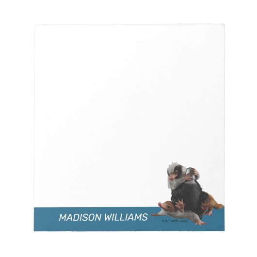 Baby Nifflers zoeken prijs Notitieblok (Voorkant)