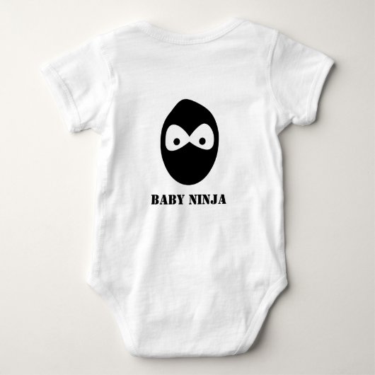 Baby Ninja Bodysuit (Achterkant)