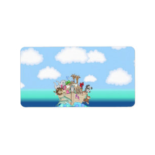 Baby Noahs Ark Hersheys Miniatuur Snoep bar wrap Etiket