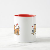 Baby Nose Kisses van de Dog Mok (Midden)