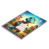 Baby notitieboek - Dinosaurus (Linkerzijde)