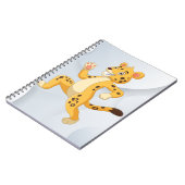 Baby notitieboek - grote kat (Linkerzijde)