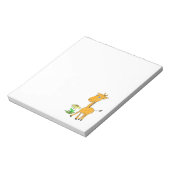 Baby notitiepad voor Giraffe Notitieblok (Linkerzijde)