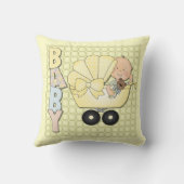 Baby Nursery Design Sierkussen Home Decor (Achterkant)