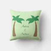 Baby Nursery Lion Safari Birth Stats Kussen (Achterkant)