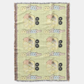 Baby Nursery Wieg Throw Blanket Deken (Voorkant Verticaal)