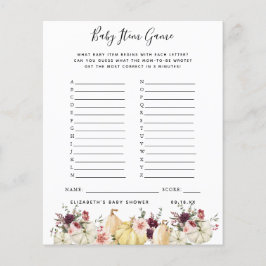 Baby-objectgame | BABY SHOWER