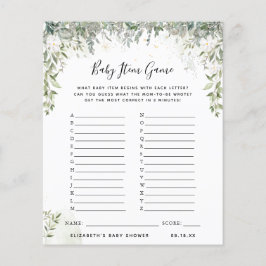 Baby-objectgame | BABY SHOWER