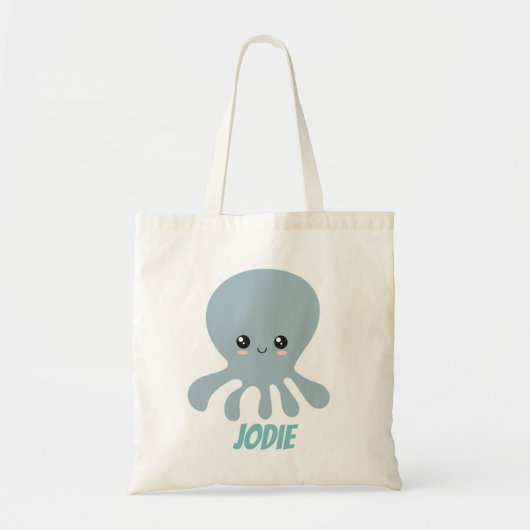 Baby Octopus Canvas tas (Voorkant)