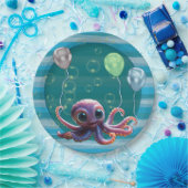 Baby Octopus Papieren Bord (Feest)
