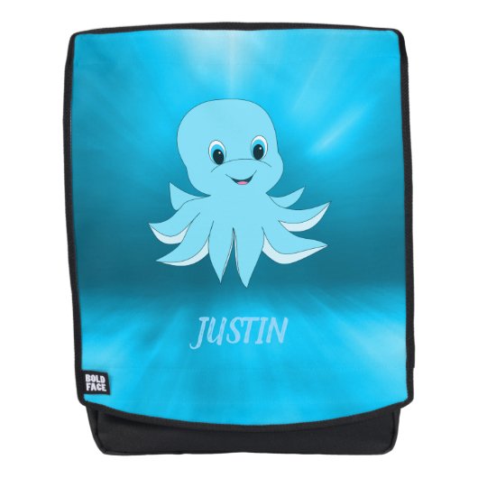 Baby octopus rugtassen (Voorkant)