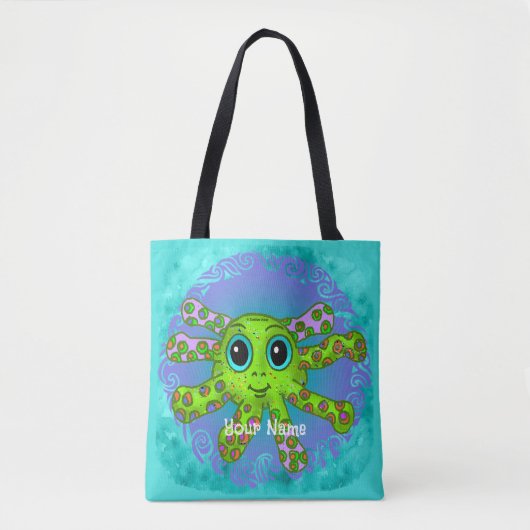 Baby Octopus Tote Bag (Voorkant)