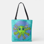 Baby Octopus Tote Bag (Achterkant)