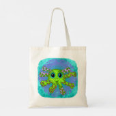 Baby Octopus Tote Bag (Achterkant)
