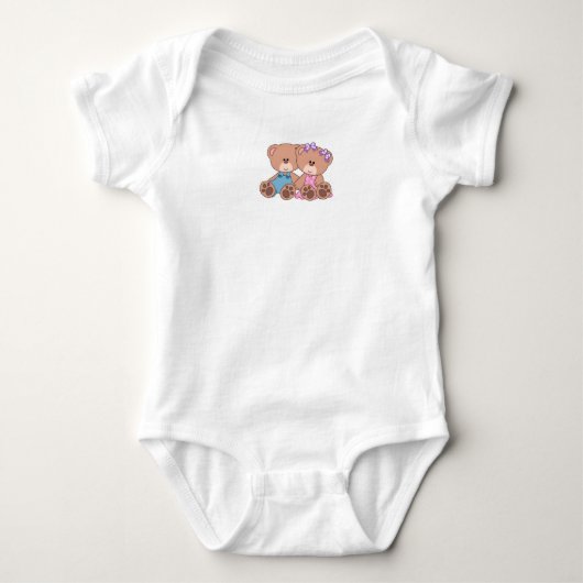 Baby odysuit/koetkostuum-Beren Romper (Voorkant)