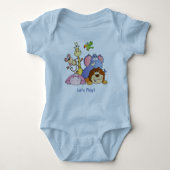 Baby odysuit-Oerwouden Romper (Voorkant)