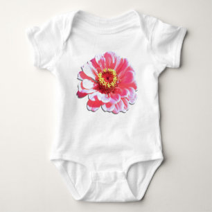 Baby odysuit - Roze Zinnia Romper