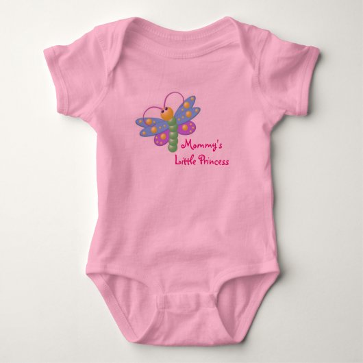 Baby odysuit/verkuilverklikker romper (Voorkant)