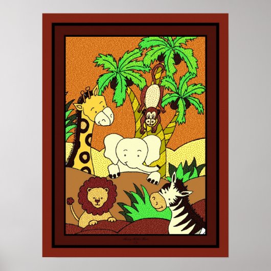 Baby Oerwoud 11 Poster (Voorkant)