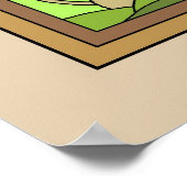 Baby Oerwoud 20 Poster (Hoek)