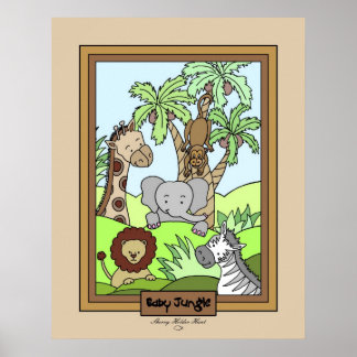 Baby Oerwoud 20 Poster