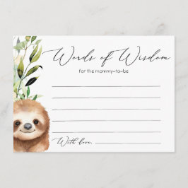 Baby Oerwoud Dieren Advies Kaart