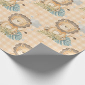 Baby Oerwoud Lion Cadeaupapier (Hoek)
