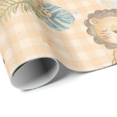 Baby Oerwoud Lion Cadeaupapier (Rol Hoek)