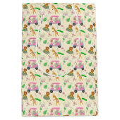 Baby Oerwouden Golfend Baby shower Medium Cadeauzakje (Voorkant)