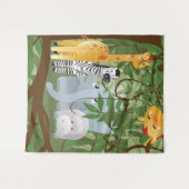 Baby Oerwouden Lg Bosbouw Wandkleed (Voorkant (horizontaal))