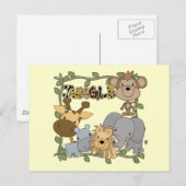 Baby Oerwouden overhemden en cadeaus Briefkaart (Voorkant / Achterkant)