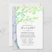 Baby of Vrijgezellenfeest van lentevervogels per p Kaart (Voorkant)