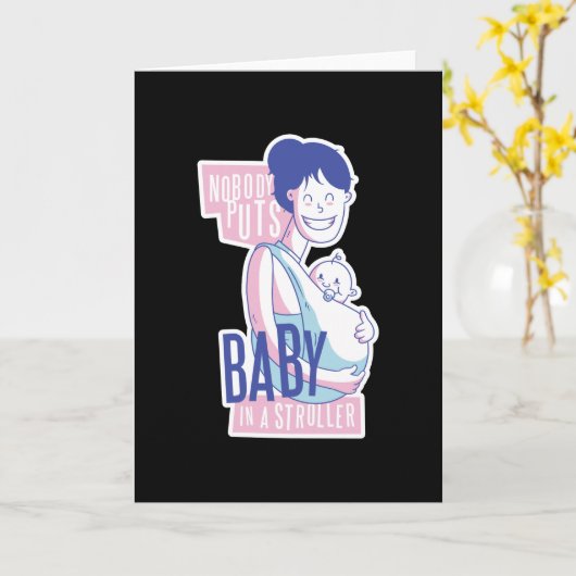 Baby-offerte Kaart (Gele Bloem)