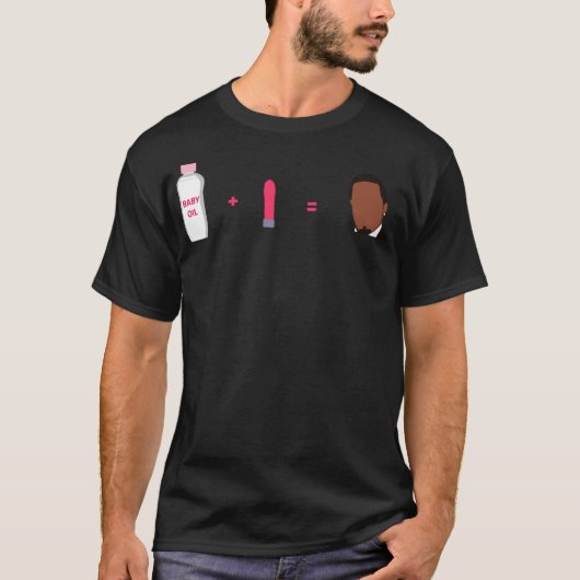 Baby Oil Funny Did-Dy Meme T-shirt (Voorkant)