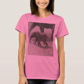 Baby Olephant Crossing T-shirt (Voorkant)