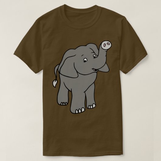 Baby olifant 1 t-shirt (Design voorkant)