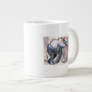 Baby olifant 2012 grote koffiekop