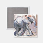 Baby olifant 2012 magneet (Voorkant / Achterkant)