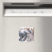Baby olifant 2012 magneet (Insitu (Vaatwasser))