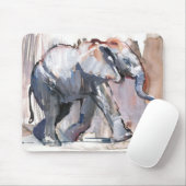 Baby olifant 2012 muismat (Met muis)