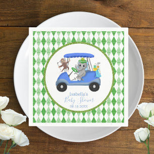 Baby Olifant & Aap Golf Servet