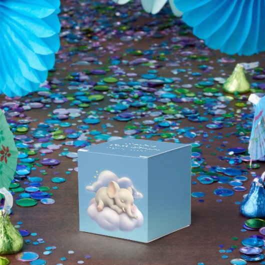 Baby olifant Baby shower Bedankdoosjes (Feest)