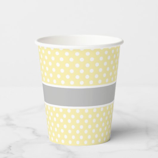 Baby Olifant Baby shower gepersonaliseerd Papieren Bekers (Achterkant)