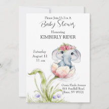Baby olifant Baby shower