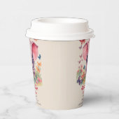 Baby olifant Baby shower Papieren Bekers (Rechts)