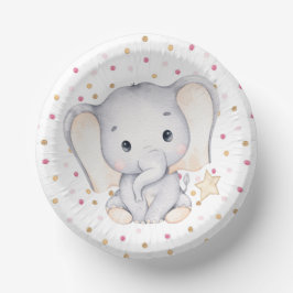 Baby olifant Baby shower Papieren Kommen
