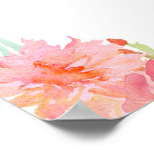 Baby olifant Baby shower Poster (Hoek)