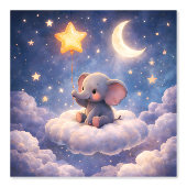Baby olifant behang (Voorkant)