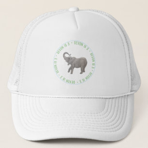 Baby Olifant Blau Eregast Trucker Pet